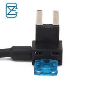 COZY CFT068 16AWG Micro Mini ATC Standard Fuse Tap Automotive 150mm Plastic Black Insulation Terminal High Panel Mounting for
