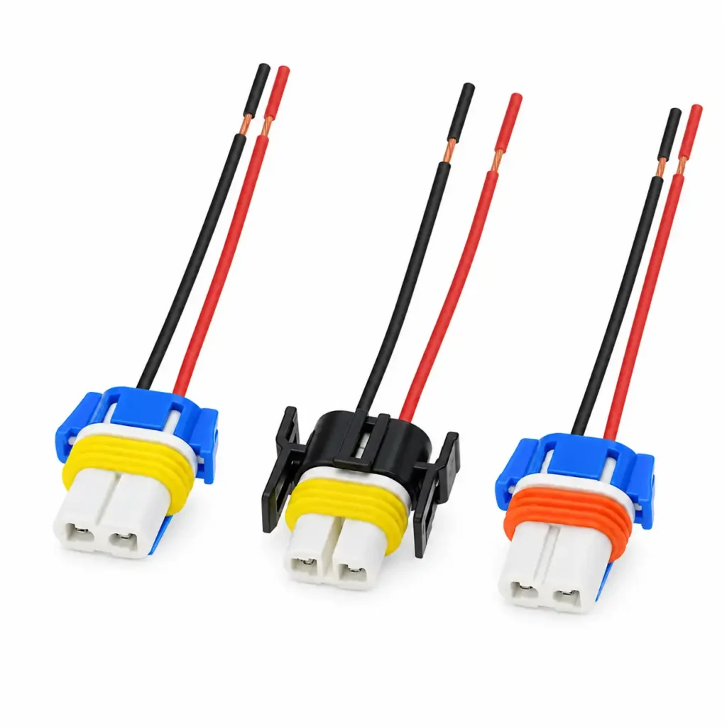 9005 9006 and H11 socket harness options