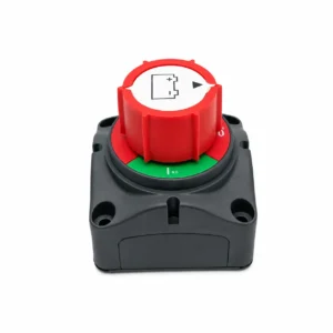 Battery Isolation Switch with rotary knob and ON OFF position indicator
