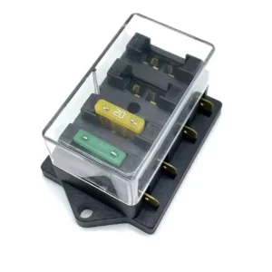 4 way standard blade fuse box with four ATO/ATC fuse positions