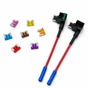 Micro fuse tap with Micro blade fuse installed