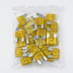 micro blade fuse plastic bag packaging for bulk shipment