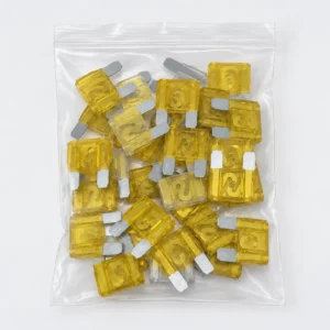 micro blade fuse plastic bag packaging for bulk shipment