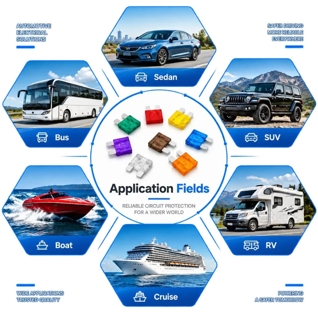 automotive fuse applications in vehicle electrical systems