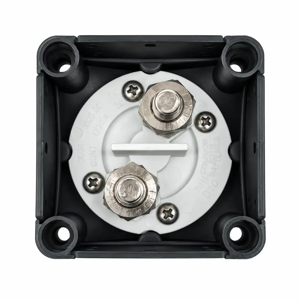 battery disconnect switch terminal connection details