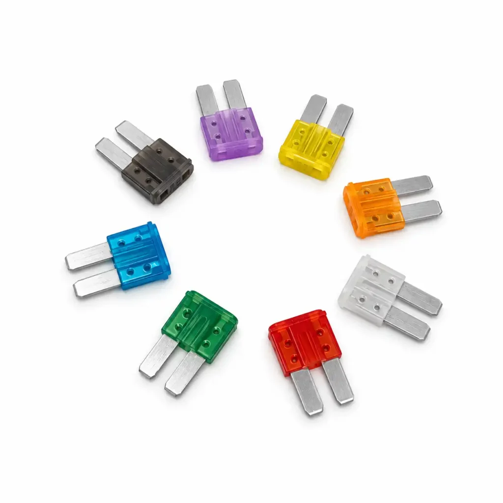 micro2 blade fuse product view with compact automotive fuse design