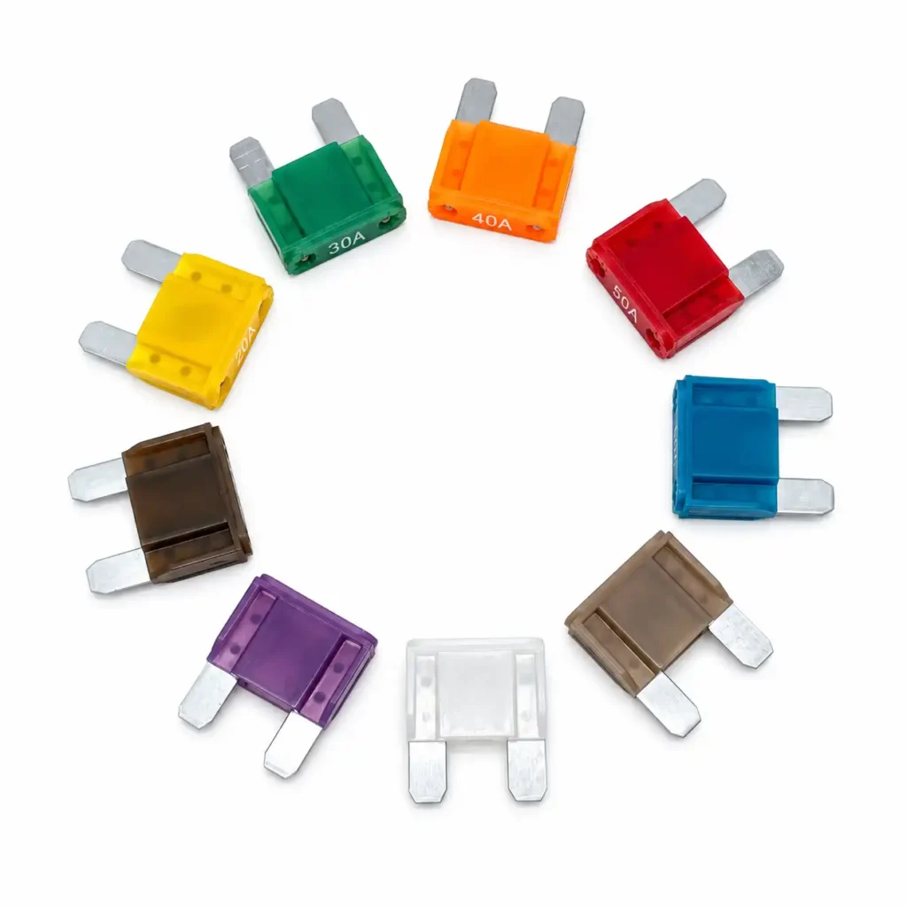 nylon maxi blade fuse for high current automotive circuit protection